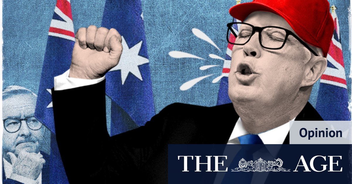 Donald Trump’s election gives Peter Dutton the chance to play role of a lifetime