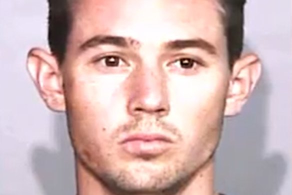 Jason Melbom’s police shot after a previous arrest when he was significantly younger.