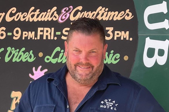 Rod “Ned” Kelly, founder and CEO of Kelly & Co Hotels, now owns the Narooma Hotel.