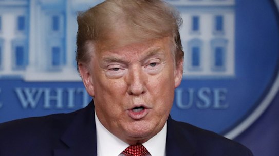 US President Donald Trump.