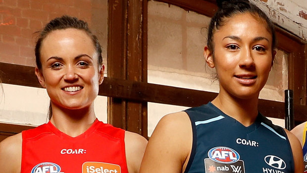 Daisy Pearce and Darcy Vescio had been respectively for and against the new deal. 
