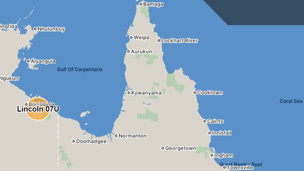 Tropical Cyclone Lincoln has formed in the Gulf of Carpentaria.