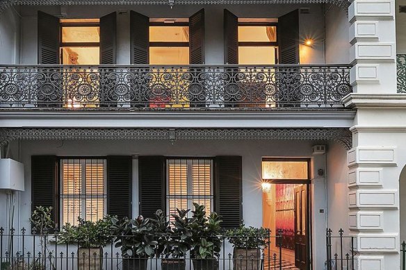 Nadia Fairfax and fiance Michael Wayne are the new owners of the grand Paddington terrace, Cawdor.