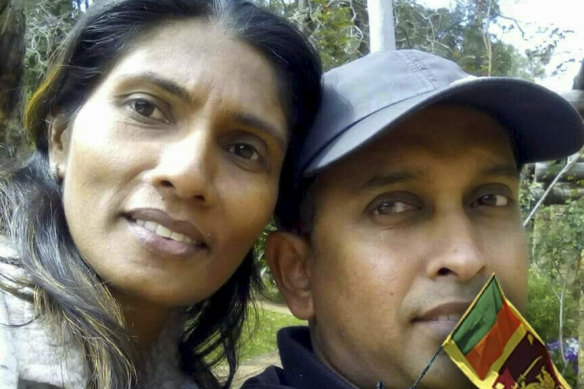Upendra Ihalahewa has been charged with murdering his wife Darshika Nilmini Kudaligama Withana.