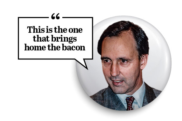 Paul Keating said his 1988 budget was the pay-off for tough reforms.