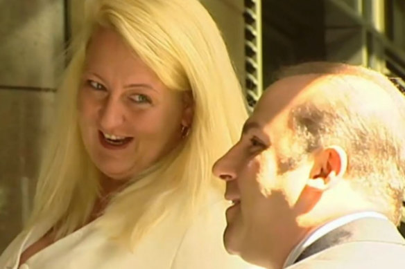 Nicola Gobbo and her former client Tony Mokbel.