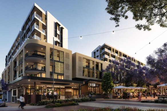 The Shenton Quarter development has been hampered by a series of issues.