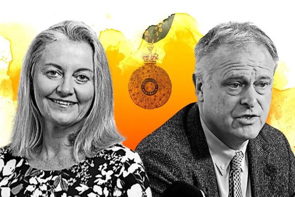 Diana Robinson and Peter Harcourt have been made members of the Order of Australia.