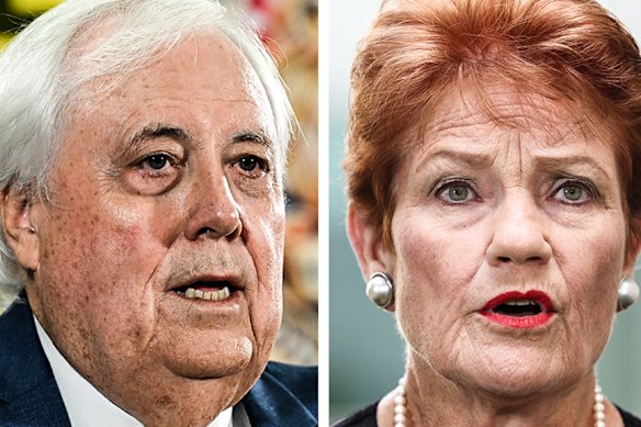 Clive Palmer and Pauline Hanson’s influence on the election wasn’t anywhere near what was expected.