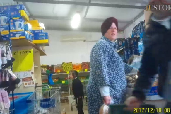 Undercover footage shows Malka Leifer shopping in Israel at a time when she was said to be mentally unfit to face a court.