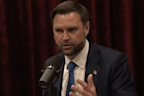 JD Vance speaking on the Joe Rogan Experience podcast.