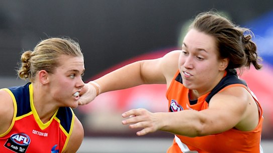 Up for grabs: The Federal budget awarded grants totalling $65m to clubs associated with the AFLW competition.  