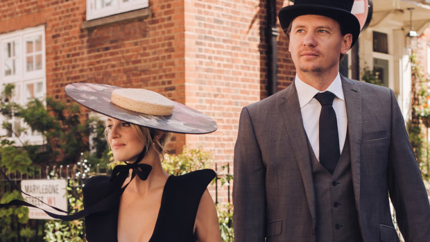 Nadia Fairfax and Nick Adams ahead of Royal Ascot.