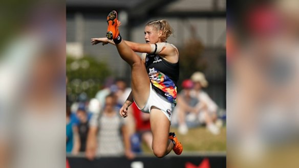 AFLW star Tayla Harris.