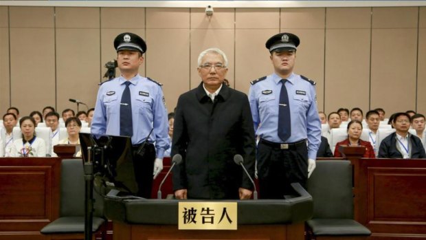 Wang Min at Luoyang Intermediate People's Court in central China's Henan Province.