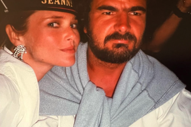 Christie Brinkley with the late French photographer Patrick Demarchelier.