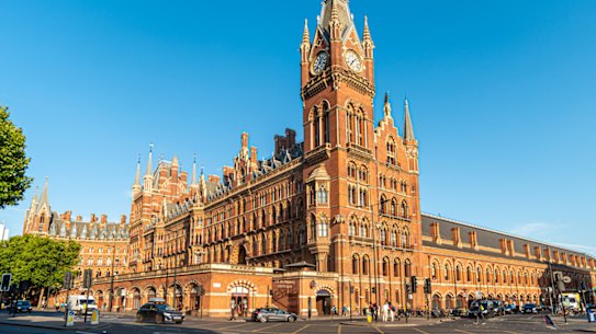 Historic St Pancras, saved from demolition.