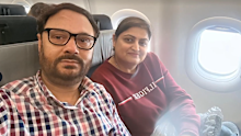 Umesh and Krishna Sharma were taking a pilgrimage to Nepal.