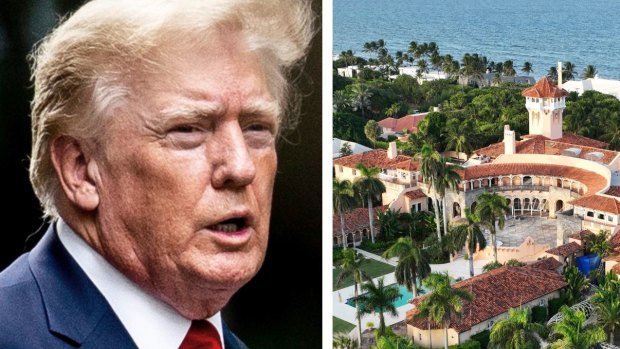 Dozens of empty folders marked ‘classified’ found at Trump’s Mar-a-Lago
