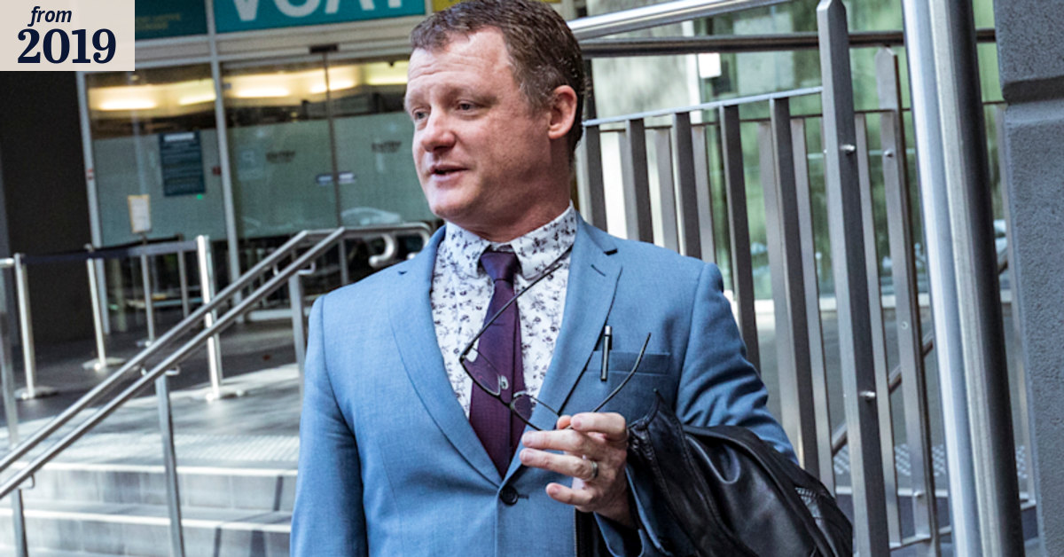 Right-wing extremist fails in bid to become security guard