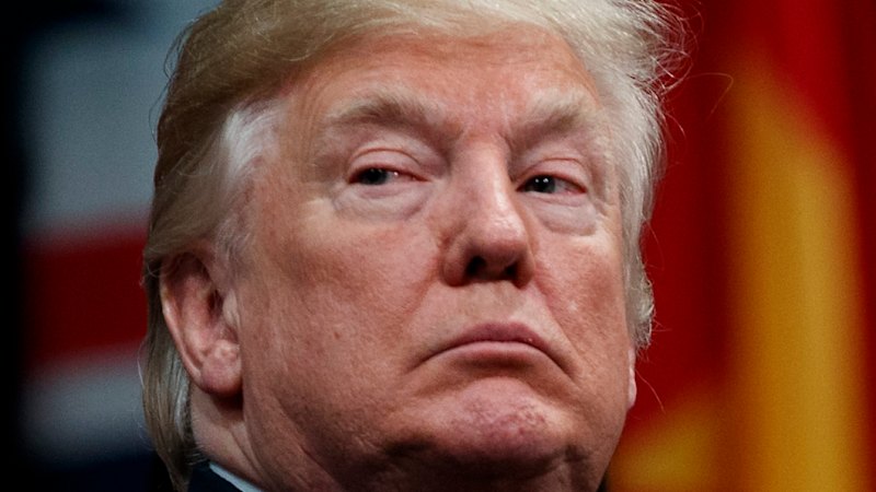 did trump's net worth drop after becoming president