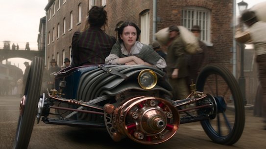 HBO series The Nevers combines a supernatural storyline with a steampunk aesthetic.