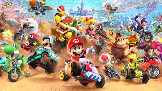 mario kart world