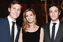 Jared Kushner, Ivanka Trump and Joshua Kushner.