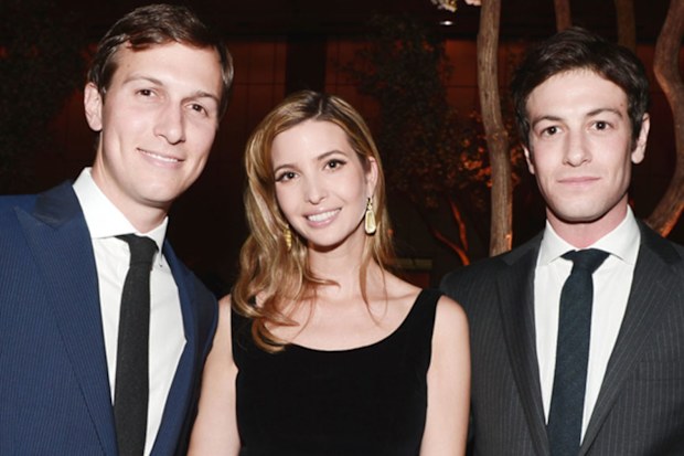 Jared Kushner, Ivanka Trump and Joshua Kushner