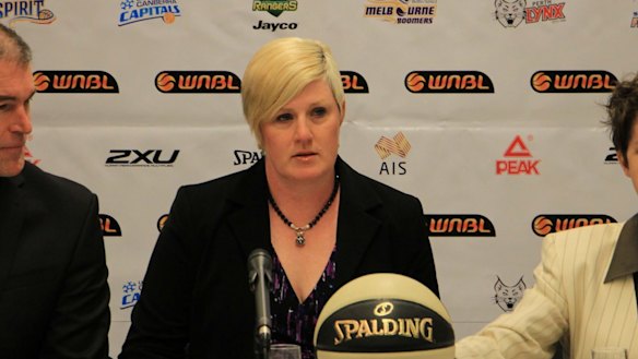 WNBL boss Sally Phillips.
