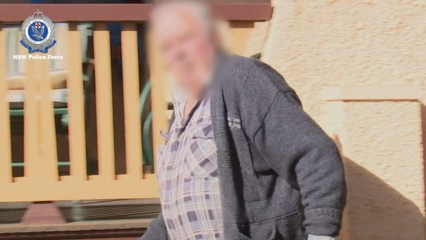 A 74-year-old man was arrested at a home in Chatswood on Wednesday. 