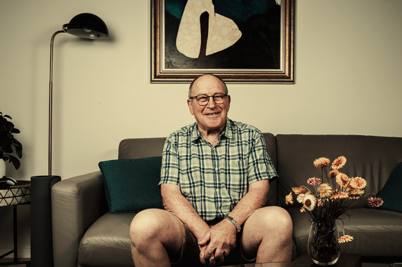 Paul Gottlieb at home in Brisbane: “I was never interested in golf.”