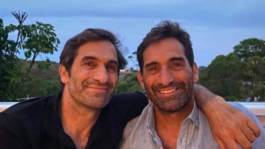 Twins Mike and Mercury Psillakis.