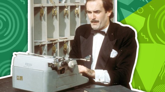 At least Basil Fawlty was on hand to accept the complaints.