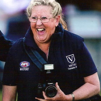 Shirley Rixon loves nothing more than timekeeping or photographing a local game of Aussie Rules football.
