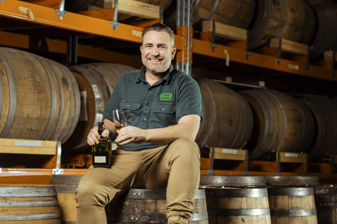 Andrew Fitzgerald started a gospel distillery and turned to the MBA program to acquire the necessary management skills.