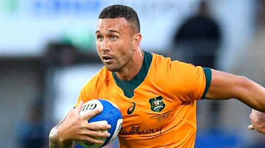 Quade Cooper is out of the Wallabies’ European tour.
