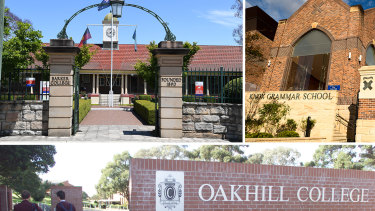 Barker College, Knox Grammar and Oakhill College were among the overfunded schools.
