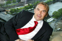 John Ilhan at Crown Towers in Melbourne in the early 2000s.