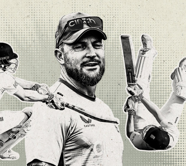 England coach Brendon McCullum invented ‘Bazball’, and batter Harry Brook is one of its chief proponents.
