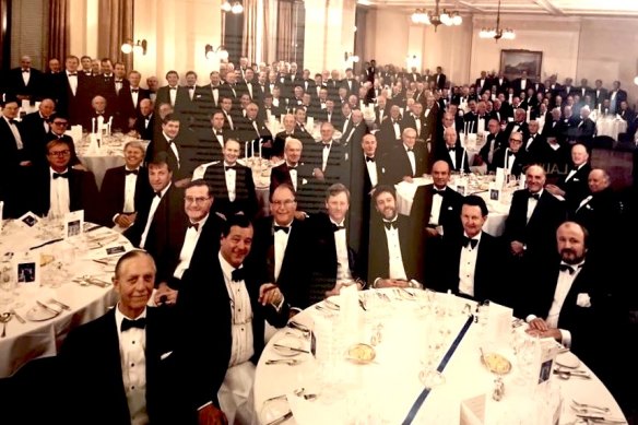The Athenaeum Club’s Foundation Day Dinner in 1988. 