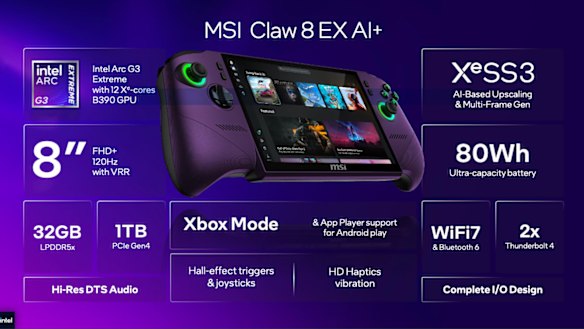 The MSI Claw 8 EX AI+ puts a lot of high-end gaming capabilities in a package that gives both incredible performance and amazing efficiency, but it comes at a huge price.