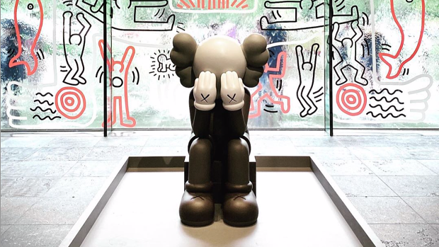 KAWS: Companionship In The Age Of Loneliness exhibition.