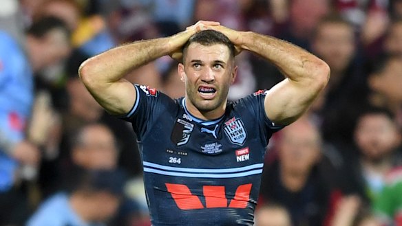 James Tedesco admits he tried to do too much in Origin I.