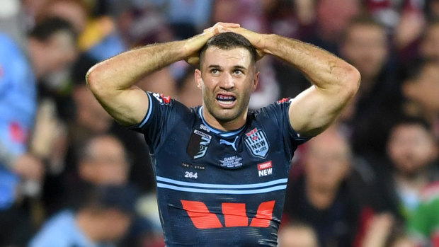 James Tedesco admits he tried to do too much in Origin I.