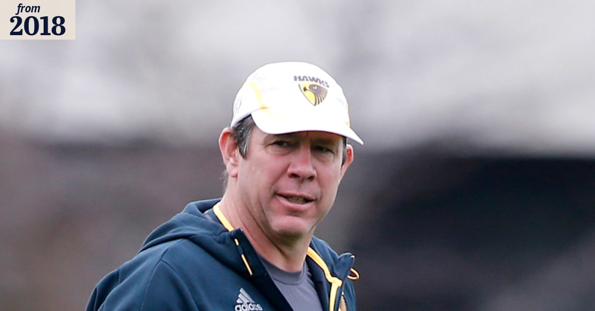 Brett Ratten to depart Hawthorn at season's end