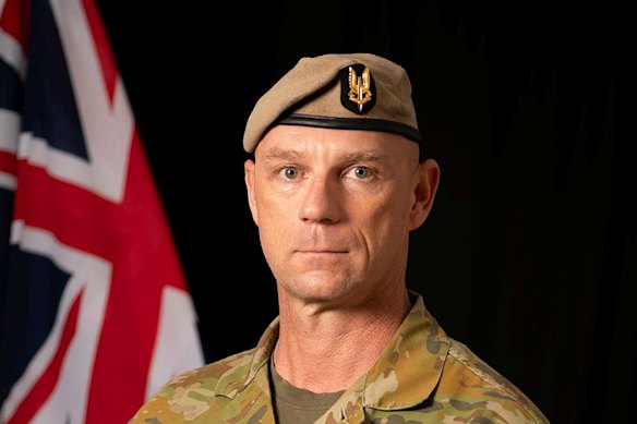 Warrant Officer Lachlan Muddle, who died in a parachute training incident at Jervis Bay.