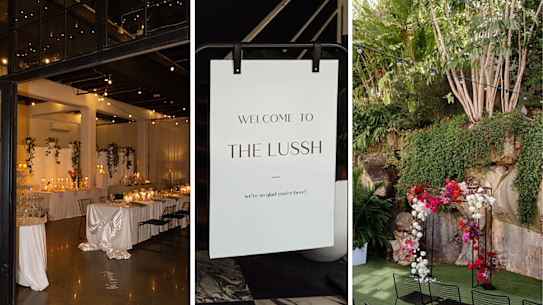 Lussh hosted weddings and events, before the building was damaged by fire on Wednesday night.