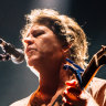 Bernard Fanning, long-established Australian treasure, was handed the closing slot.