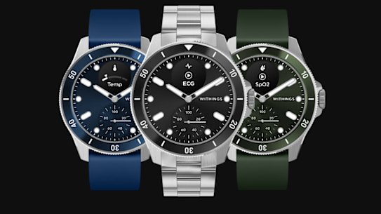 The Scanwatch Nova is a hybrid watch, with an analogue face over digital smarts.